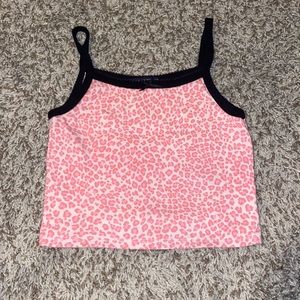 Brandy Melville Cheetah Top